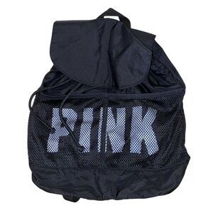 vs pink black mini backpack